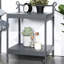 Lugo 45cm W Metal Bedside Table