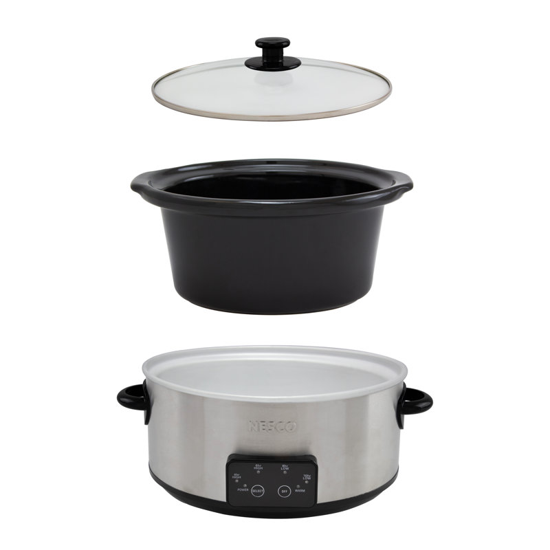 Nesco 6 Qt. Stainless Steel Slow Cooker