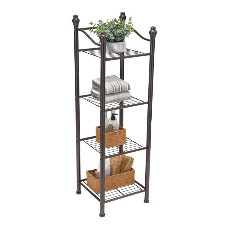 Arsenial Metal Freestanding Bathroom Shelves