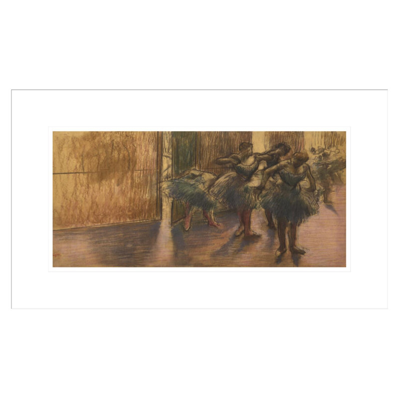 «The Rehearsal Room» par Edgar Degas, impression giclée encadrée, H 13,18 po x l 21,75 po