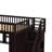 Gunjan Loft Bed with Bookshelf,Drawers,Desk,and Wardrobe-1069354020-1069354026