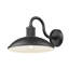 Burge Sand Black 1 Light Outdoor Wall Light