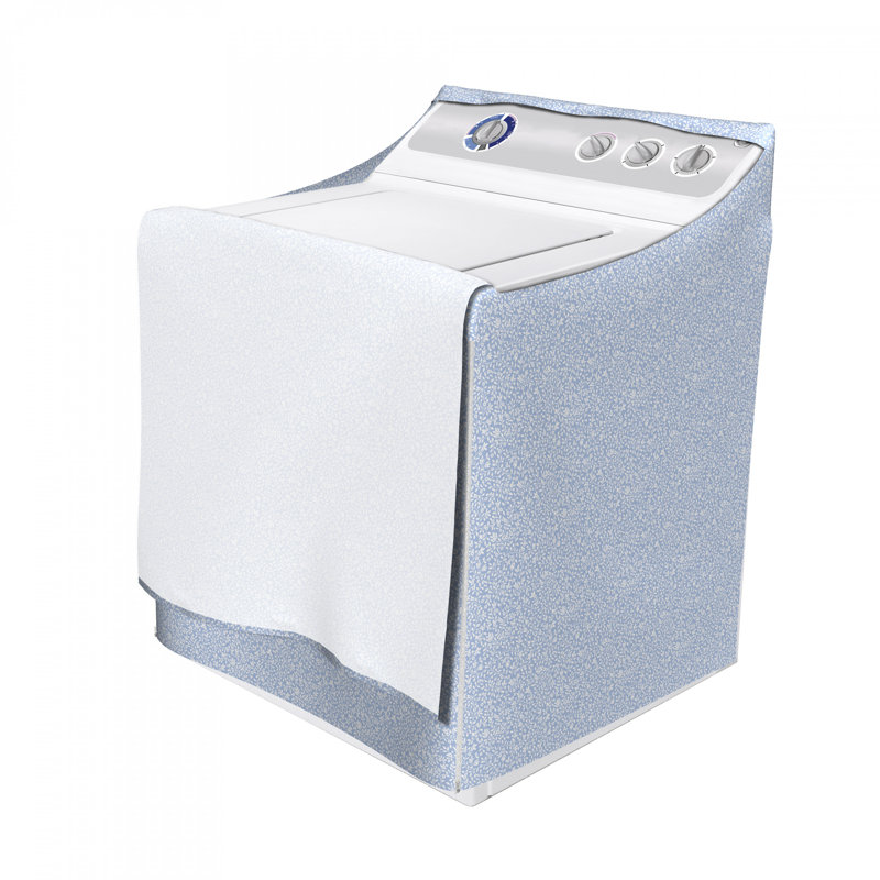 Housse pour machine à laver à motif revival avec style maison