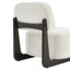 Chaise d'appoint moderne Vanegas avec structure en bois massif-1600327874