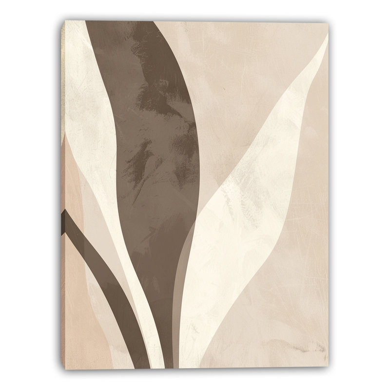 Art mural moderne sur toile abstraite moderne, H 40 po x l 30 po x P 1,5 po