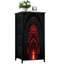 Commode de rangement verticale 4 tiroirs Baroque