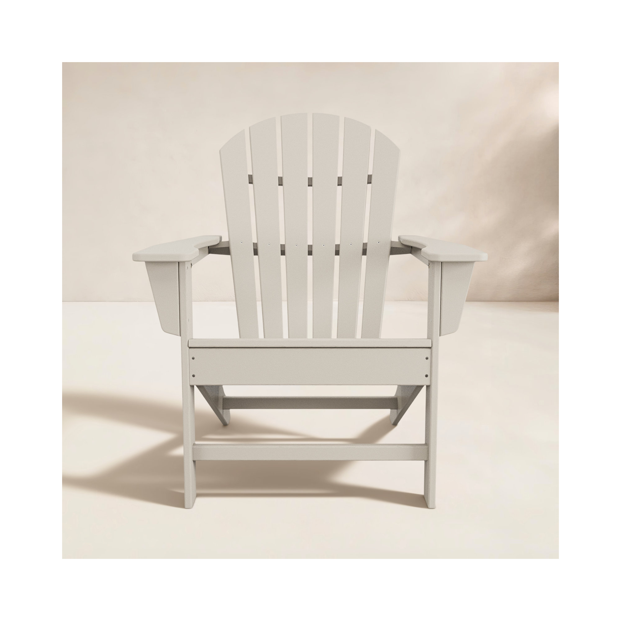 POLYWOOD Adirondack Chair, Sand