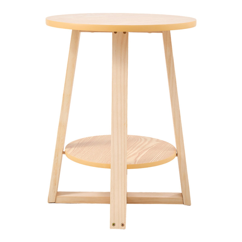 Pedestal End Table