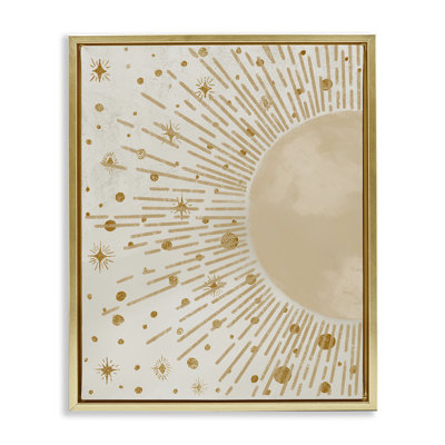 «Starry Sun Rays», art mural encadré par Elizabeth Medley