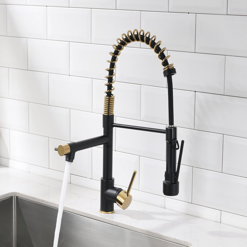 GAWEZA Pull Down Kitchen Faucet