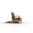 Jiraiya 3-Person Teak Outdoor Sofa with Sunbrella-886733782