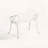 Cast Aluminum Outdoor Bench with Butterfly Pattern-203061314