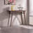 Modern elegant solid wood console table