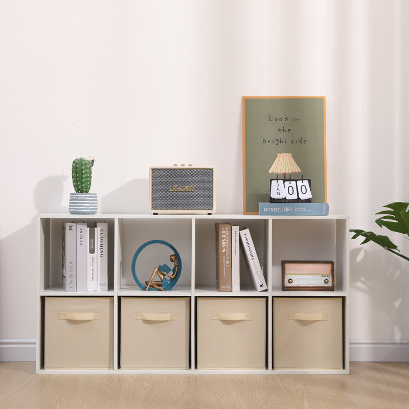 Rebrilliant Fabric Storage Bag, Beige#4 (26.5*26.5*28)
