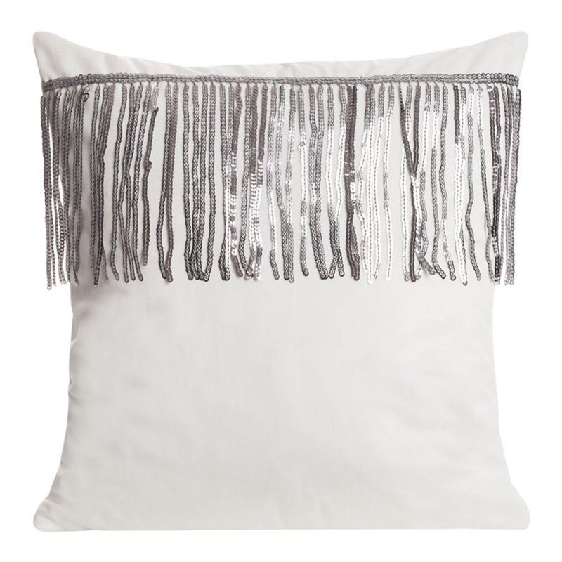 Rashawn Microfiber Pillow Case, White