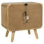 Table de chevet 2 tiroirs Light Ash-526695505