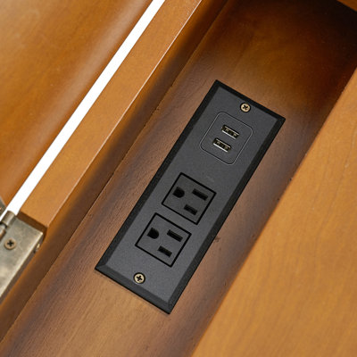 Kerah Writing Desk with Cable Management