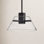 Sinclair Dimmable Glass Single Light Pendant