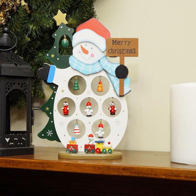 10.25" Snowman Ornament Holder Christmas Decoration