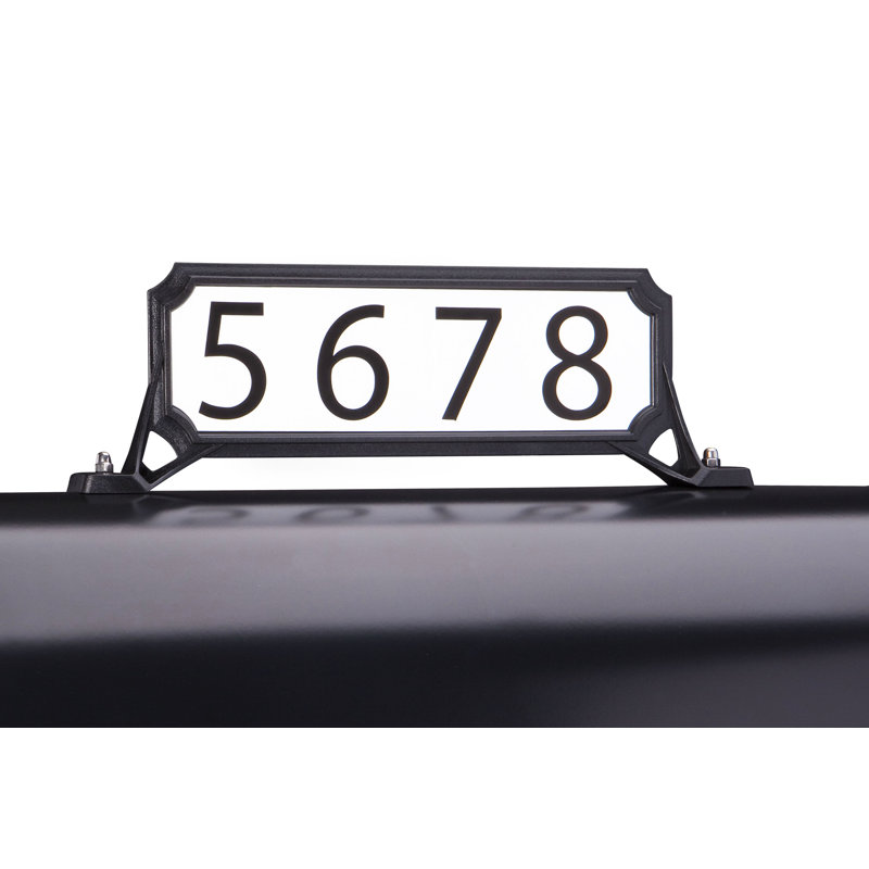 Plastic No Subject Illuminated Address Plaque