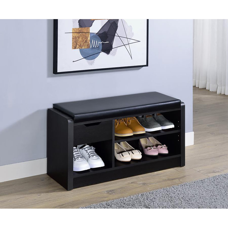 Eesa Storage Bench, Black