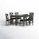 Lashbrook 6 - Person Four Leg Dining Set