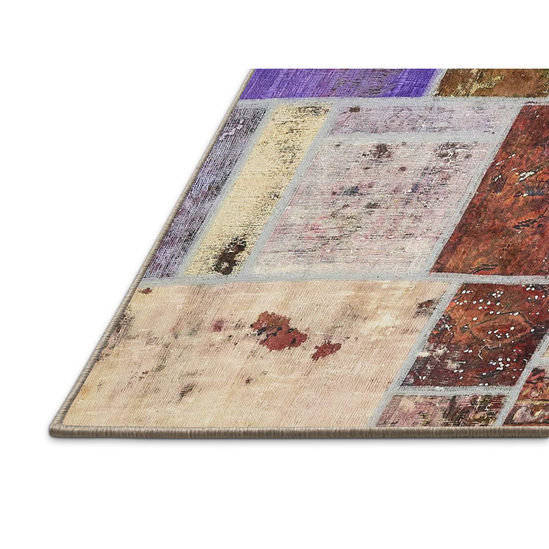 Abstract Indoor Rug, Runner 2' x 5'