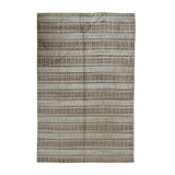 Hand Woven Wool Striped Area Rug