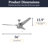 Talib 56'' Indoor/Outdoor Ceiling Fan-365482793