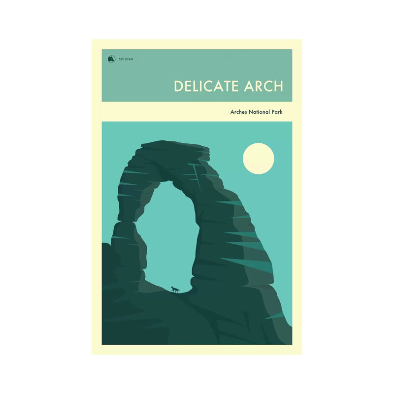 Delicate Arch by Jazzberry Blue - Wrapped Canvas Print, 66.04 cm H x 45.72 cm W x 3.175 cm D