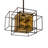 Kitzi Box 32 - Light Dimmable Geometric Chandelier