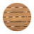 Outdoor Acacia Wood Patio Side Table With Rustic Elegance And Durable All-Weather Construction For Versatile Outdoor Use.-1165673586