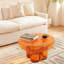 Table d'appoint ronde en verre-294602821