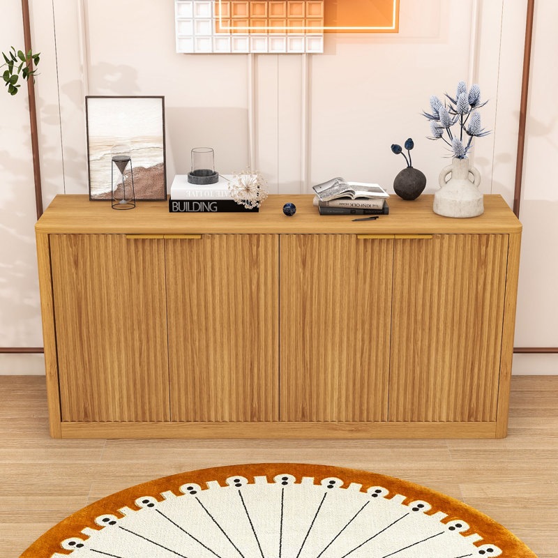 Armoire de rangement Elegant Wave, Natural