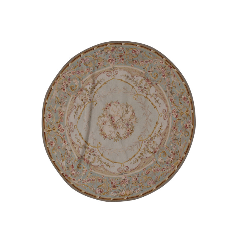 Aubusson Renaissance Wool Oriental Area Rug