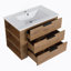 Meuble-lavabo de 30 po avec comptoir (G-CVB01430LIMO-GRB3020MOWH)