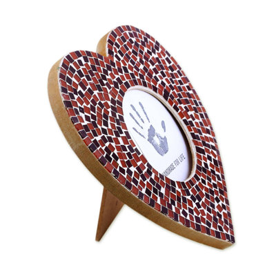Angelith Red Cardboard Matte Picture Frame