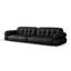 Black Faux Leather Modular Sofa cushion couch-1390635395-1390635516-1390635519