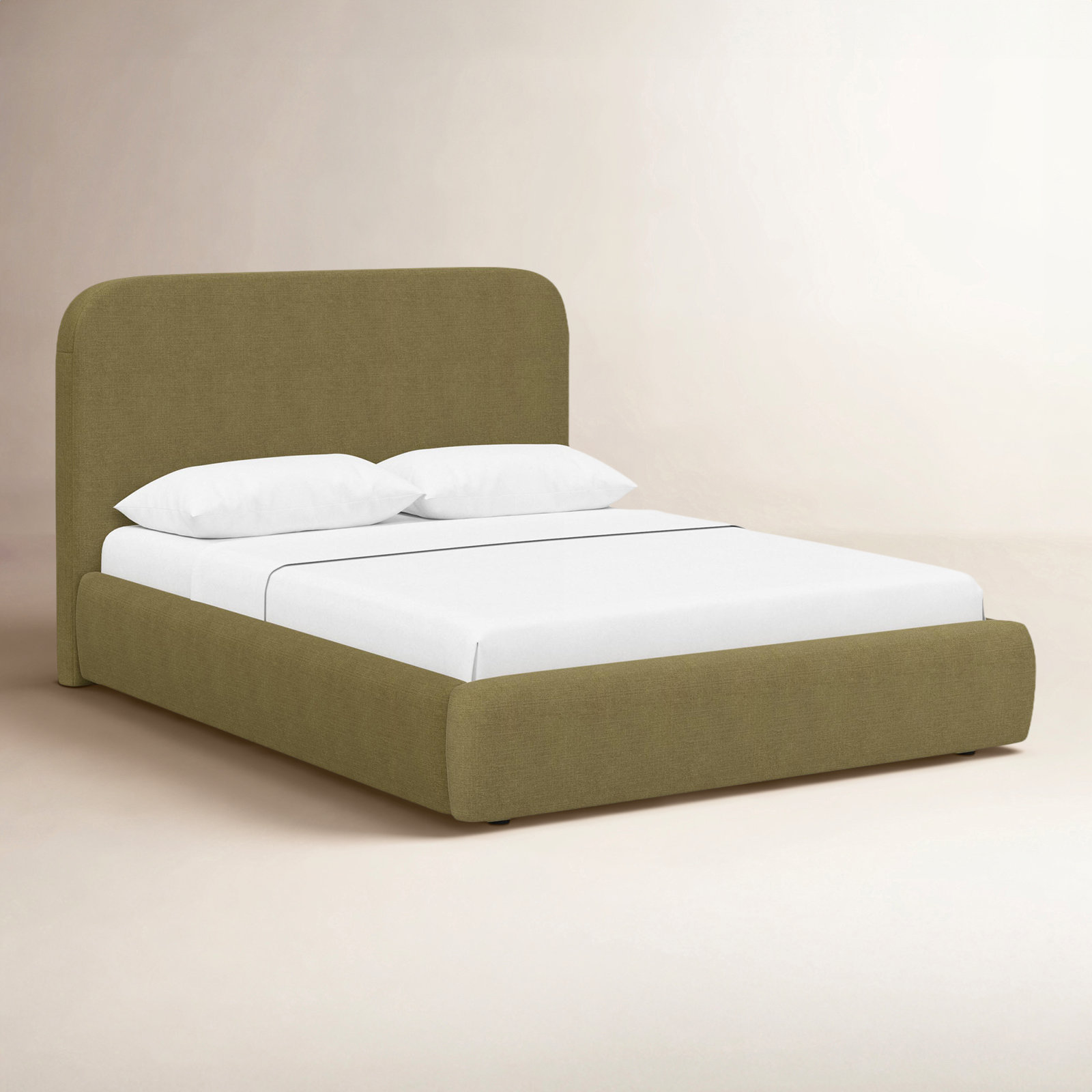 Daphne 46" Platform Bed, Twin, Green