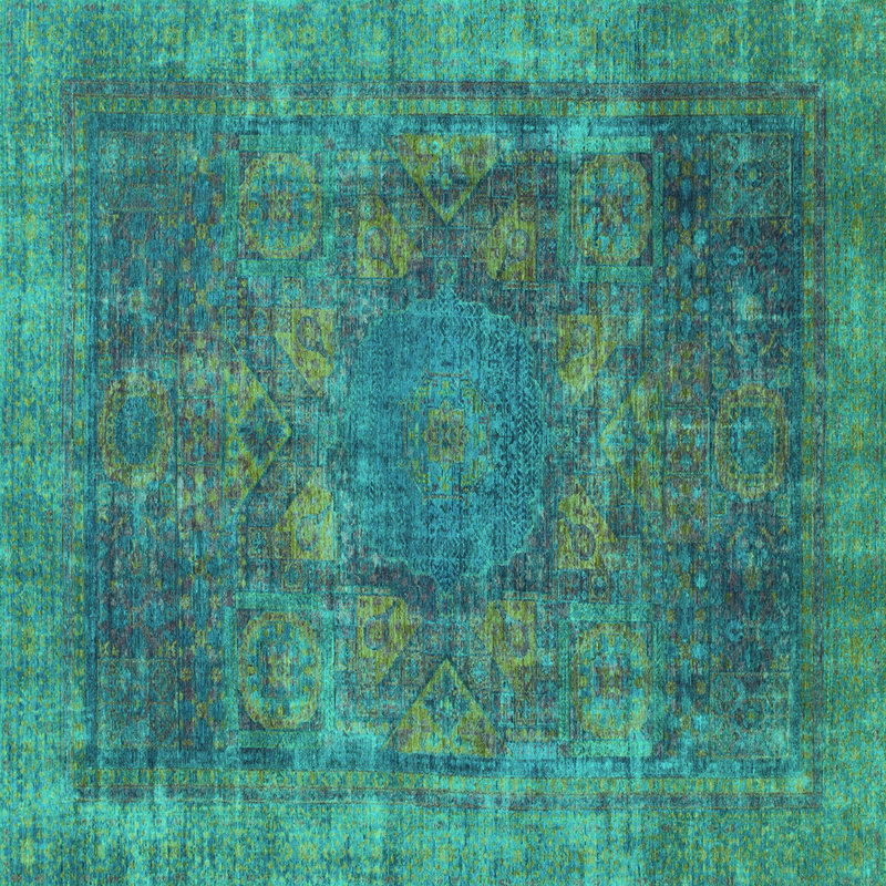 Montanye Performance Oriental Indoor Rug, Square 8'