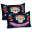 Multicolore couronne et taie décorative Ambesonne Sugar Skull