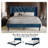 Elegence Wingback Platform Bed-1662963890-1662963901