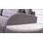Elegant Grey Corner Sofa-Bed, 114.2 x 34.6 x 78.7 inches | Frame: MDF/Particle Board, Upholstered in 100% Polyester Linen | Medium Firm Grey Sponge Seating, Eco-Friendly Design, Perfect for Living Rooms & Guest Rooms-1288861718