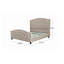 Lit tapissier capitonné Dontay-67011589