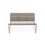 Banc de parc empilable aluminium Bazza-49554434-49554437