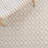 Nystead Geometric Handwoven Flatweave Wool Area Rug in Ivory/Gold-890121863