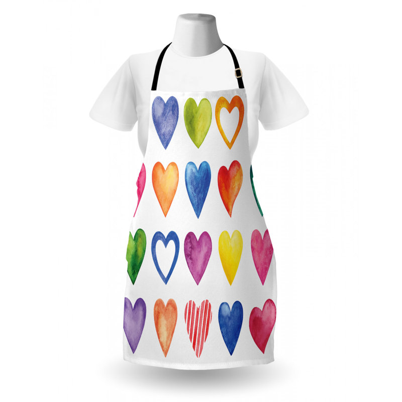 Valentine's Day Bib Apron