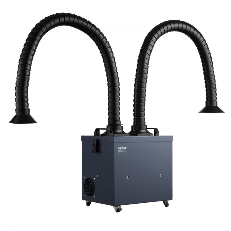Solder Fume Extractor 275W Brushless Soldering Smoke Absorber & 4-Stage Filters