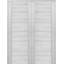 Panelled Solid Manufactured Wood Louvre Standard Door-93831343-93831352