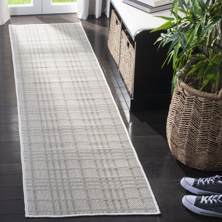 Abass Performance Machine Washable Plaid Indoor/Outdoor Area Rug